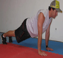 narrow pushup